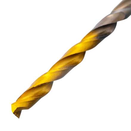 Набор сверл по металлу Denzel 723008, 1-10 мм, Р6М5К8-TiN, Golden Tip, 19 шт купить в Нефтеюганске