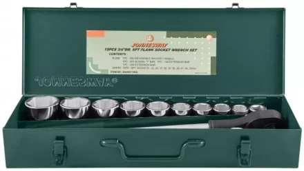 Набор головок торцевых 3/4"DR 22-50мм 15предметов Jonnesway S04Н6115SA 47229 купить в Нефтеюганске