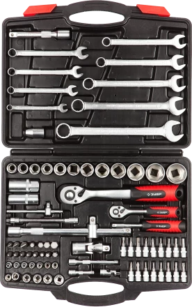 Универсальный набор инструмента 82 предм серия ПРОФЕССИОНАЛ купить в Нефтеюганске