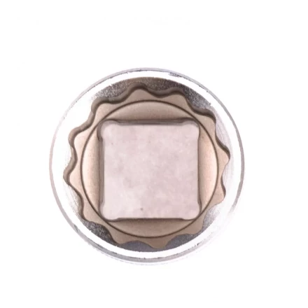 Головка торцевая 22 мм двенадцатигранная CrV под квадрат 1/2 хромированная Stels 13668 купить в Нефтеюганске