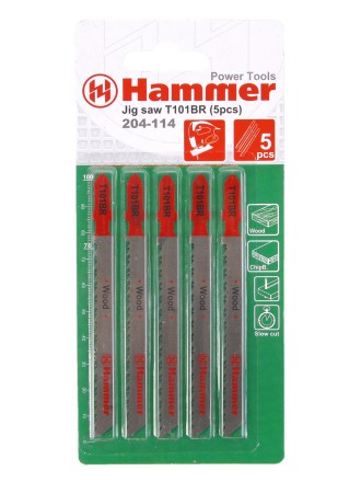 Пилка для лобзика Hammer Flex 204-114 JG WD T101BR купить в Нефтеюганске
