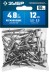 ЗУБР 4.8 x 12 мм, 50 шт, нержавеющие заклепки, Профессионал (313166-48-12) купить в Нефтеюганске