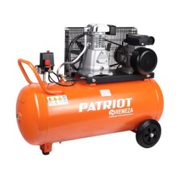Компрессор масляный поршневой ременной PATRIOT  REMEZA СБ 4/С-100 LH 20 A