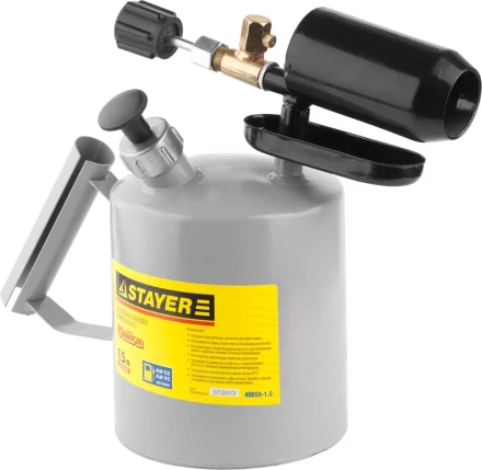 Лампа STAYER &quot;PROFI&quot; паяльная, стальная, 1,5л 40655-1.5 купить в Нефтеюганске