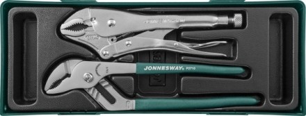 Комплект P2710ST переставные клещи Р2710 и струбцины P32M10A 2 предмета  Jonnesway 48190 купить в Нефтеюганске