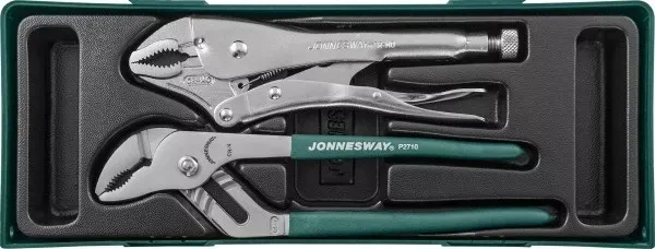 Комплект P2710ST переставные клещи Р2710 и струбцины P32M10A 2 предмета  Jonnesway 48190 купить в Нефтеюганске