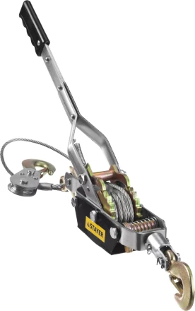 Лебедка STAYER &quot;MAXPull&quot; рычажная, тросовая, 4т/3м 4310-4 купить в Нефтеюганске