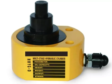 Домкрат гидравлический телескопический низкий TOR HHYG-30D (ДТ30Г54) 30 т (3 уровня) 1004677 купить в Нефтеюганске