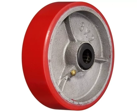 Колесо большегрузное P 54 125 мм полиуретановое на ось (F) 1027157 купить в Нефтеюганске