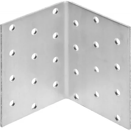 Крепежный угол ЗУБР &quot;МАСТЕР&quot; равносторонний, 80х60х60мм, 1шт 310206-080-060 купить в Нефтеюганске