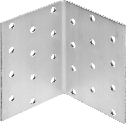 Крепежный угол ЗУБР &quot;МАСТЕР&quot; равносторонний, 80х60х60мм, 1шт 310206-080-060 купить в Нефтеюганске