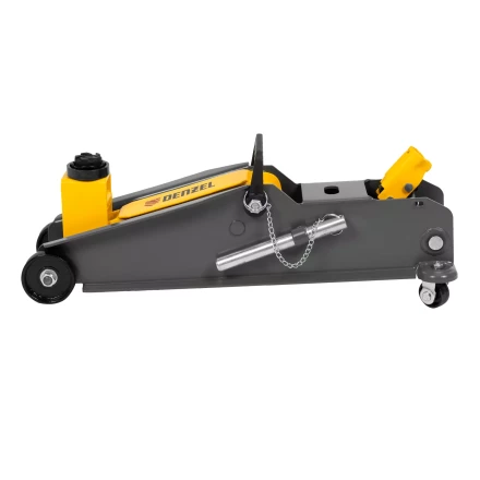 Домкрат гидравлический подкатной с фиксатором Denzel 51261, 3 т, 190-532 мм, SUV купить в Нефтеюганске