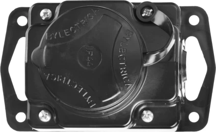 Колодка СИБИН для удлинителя, 1 гнездо, заземление, защитные крышки, IP44, макс мощность 3500Вт 55114-1 купить в Нефтеюганске