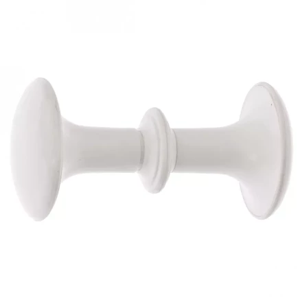 Ручка-кнопка РК1 пластмассовая белая 5штук  Металлист Россия 91587 купить в Нефтеюганске