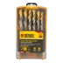 Набор сверл по металлу Denzel 723009, 1-13 мм, Р6М5-TiN, Golden Tip, 25 шт купить в Нефтеюганске