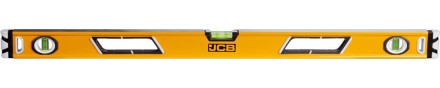 Уровень JCB коробчатый, магнитный, 2 фрезерованные базовые поверхности, 3 ампулы, крашенный, с ручками, 0,5мм/м, 90см JBL004 купить в Нефтеюганске