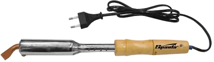 Паяльник электрика с деревянной ручкой SPARTA 150 Вт (220В) 913165 купить в Нефтеюганске