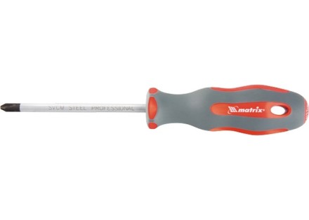Отвертка Profi PZ3 х 150 мм SVСM двухкомпонентная рукоятка Matrix 11952 купить в Нефтеюганске