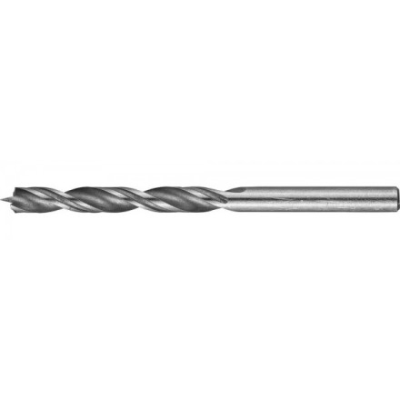 Сверло по дереву, двухленточное, спиральное, KRAFTOOL 29400-093-06, d=6x93мм 29400-093-06 купить в Нефтеюганске