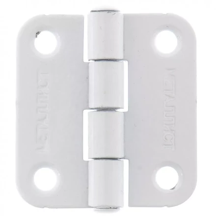 Петля накладная ПН5-40 белая 4 шт Россия 91559 купить в Нефтеюганске