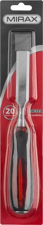 Стамеска MIRAX с двухкомпонентной прозрачной рукояткой, 20мм 1810-20 купить в Нефтеюганске