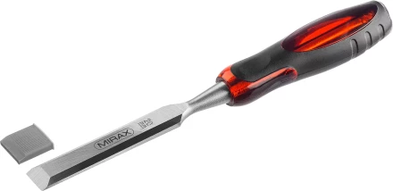 Стамеска MIRAX с двухкомпонентной прозрачной рукояткой, 20мм 1810-20 купить в Нефтеюганске