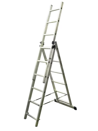 Лестница трехсекционная 3х12 ступеней Энкор 69686 купить в Нефтеюганске