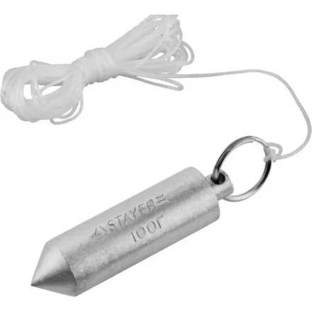 Отвес STAYER &quot;MASTER&quot; строительный со шнуром, 100г 0635-10_z01 купить в Нефтеюганске