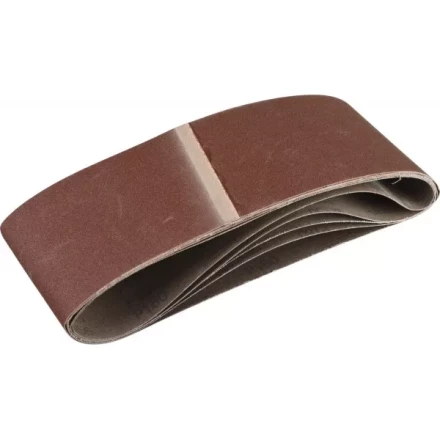 Лента шлифовальная бесконечная ЗУБР &quot;СТАНДАРТ&quot; на тканевой основе, для ЛШМ, P180, 100х610мм, 5 шт 35343-180 купить в Нефтеюганске