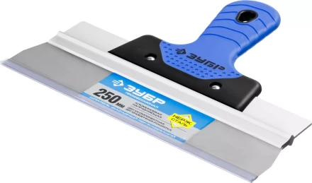 Шпатель ЗУБР &quot;ПРОФЕССИОНАЛ&quot; ФАСАДНЫЙ нержавеющий, 2к ручка. 250мм 10049-25_z03 купить в Нефтеюганске