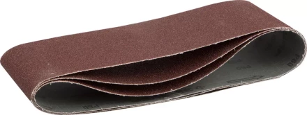 Лента шлифовальная бесконечная ЗУБР &quot;МАСТЕР&quot; на тканевой основе, для ЛШМ, P80, 100х610мм, 3шт 35543-080 купить в Нефтеюганске