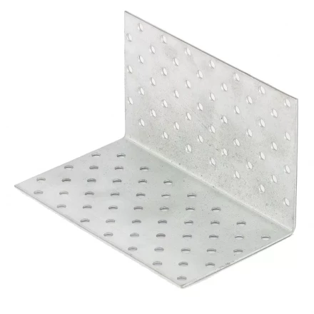 Крепежный уголок равносторонний  2,0 мм KUR 80x80x140 мм Россия Сибртех 46592 купить в Нефтеюганске