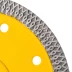 Диск алмазный отрезной Denzel 125 х 22,2мм, сплошной, супертонкий, горячий пресс, сухой/мокрый рез 73058 купить в Нефтеюганске