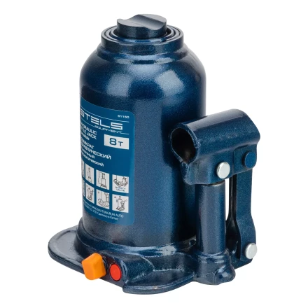 Домкрат гидравлический бутылочный телескопический Stels 51150, 8 т, подъем 180-410 мм купить в Нефтеюганске