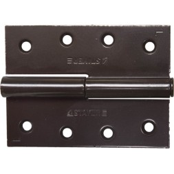 Петля дверная STAYER &quot;MASTER&quot; разъемная, цвет коричневый, левая, 100мм 37613-100-3L
