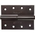 Петля дверная STAYER &quot;MASTER&quot; разъемная, цвет коричневый, левая, 100мм 37613-100-3L купить в Нефтеюганске