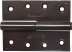 Петля дверная STAYER &quot;MASTER&quot; разъемная, цвет коричневый, левая, 100мм 37613-100-3L купить в Нефтеюганске