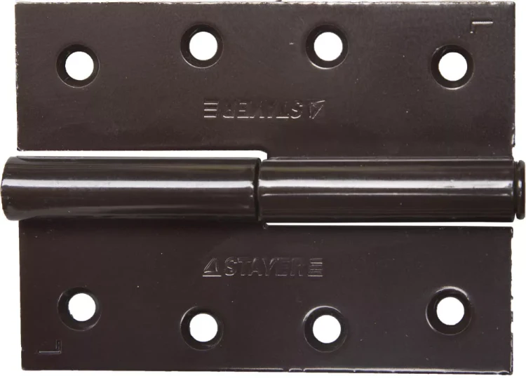 Петля дверная STAYER "MASTER" разъемная, цвет коричневый, левая, 100мм 37613-100-3L купить в Нефтеюганске