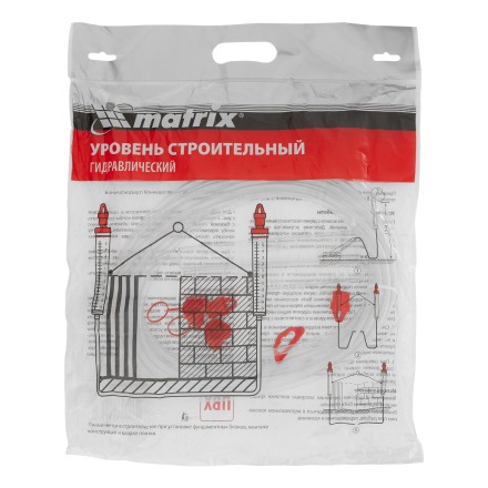 Гидроуровень Matrix 37091,удлиненная колба, рельефная градуировка, 7м, 37091 купить в Нефтеюганске