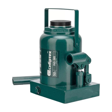 Домкрат гидравлический бутылочный Сибртех 50811, 50 т, 245-385 мм купить в Нефтеюганске