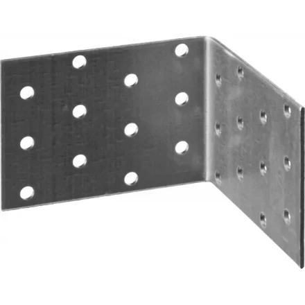 Крепежный угол ЗУБР &quot;МАСТЕР&quot; равносторонний, 60х80х80мм, 1шт 310206-060-080 купить в Нефтеюганске