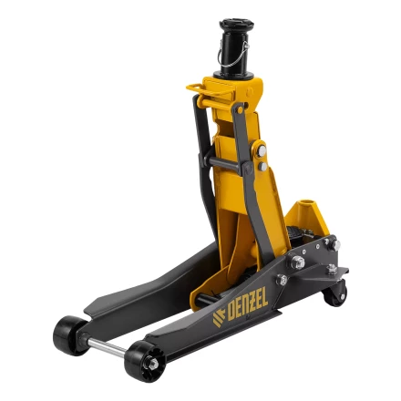 Домкрат гидравлический подкатной Denzel 51270, 2/3 т, 98-770 мм, быстрый подъем, низ. подхват, проф, SUV купить в Нефтеюганске