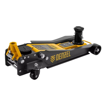 Домкрат гидравлический подкатной Denzel 51270, 2/3 т, 98-770 мм, быстрый подъем, низ. подхват, проф, SUV купить в Нефтеюганске