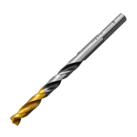 Сверло спиральное по металлу 6 x 93мм, Р6М5, Golden Tip, многогранная заточка Denzel 718278 купить в Нефтеюганске