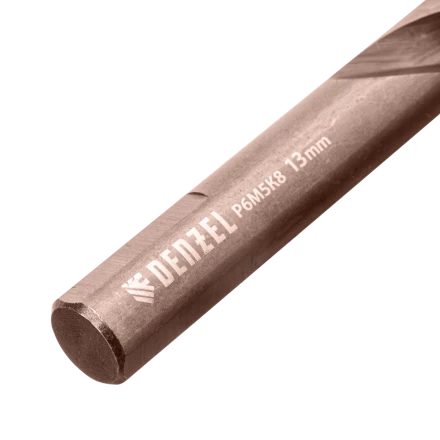 Набор сверл по металлу Denzel 723010, 1-13 мм, Р6М5К8-TiN, Golden Tip, 25 шт купить в Нефтеюганске