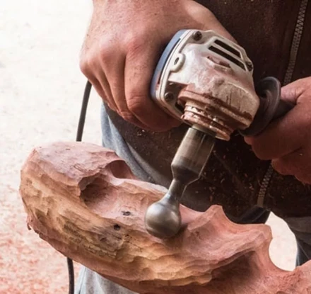 Шарообразная фреза MESSER 40х108хМ14  для объемно-фигурных работ по дереву купить в Нефтеюганске