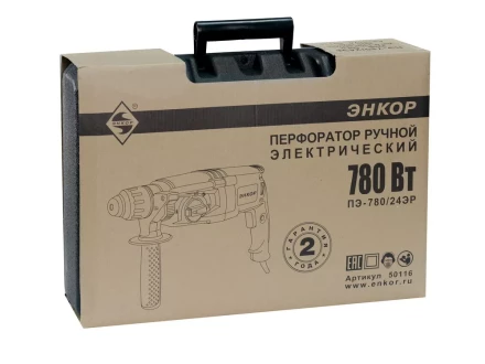 Перфоратор SDS+ ПЭ-780/24ЭР Энкор 50116 купить в Нефтеюганске