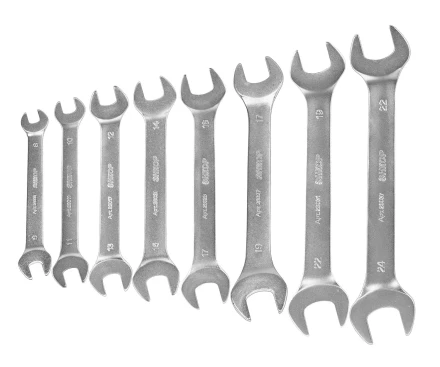 Набор ключей рожковых 8шт чехол Энкор 26070 купить в Нефтеюганске