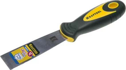 Шпательная лопатка KRAFTOOL с 2-компонент ручк, профилиров нержав полотно, 32мм 10035-030 купить в Нефтеюганске