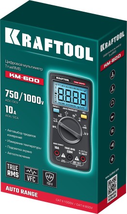 Мультиметр цифровой KM-600 59854 купить в Нефтеюганске